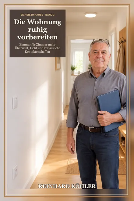 Cover: Sicher zu Hause: Die Wohnung ruhig vorbereiten – Reinhard Köhler